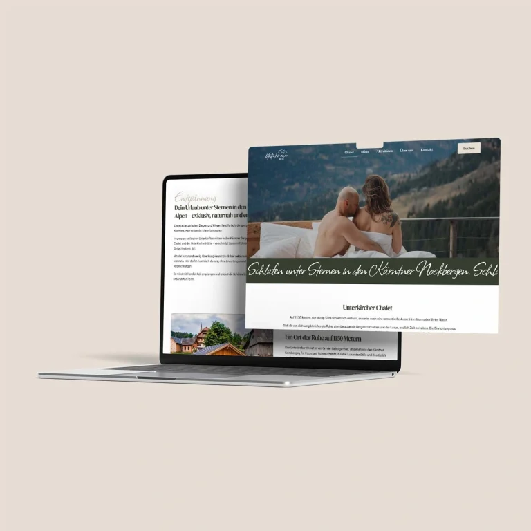 Website Unterkircher Hof