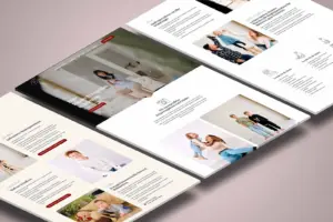 Website-Mockup zeigt neue Website von elffotografie.at