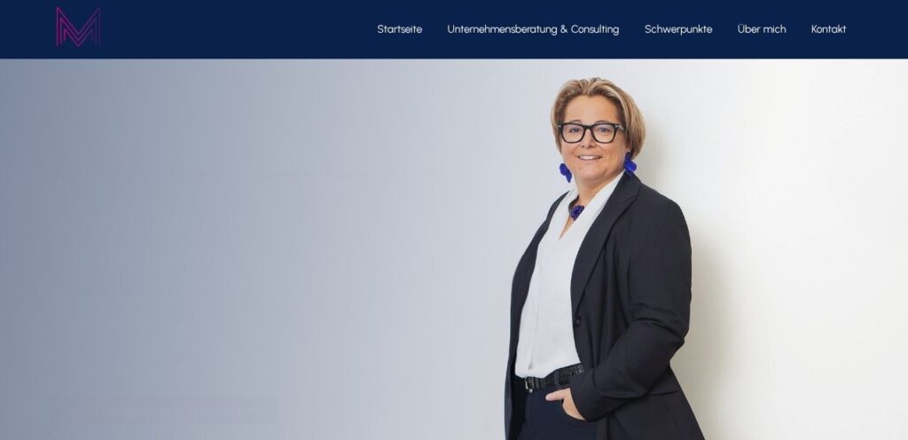 Startseite der Website marion-trattnig